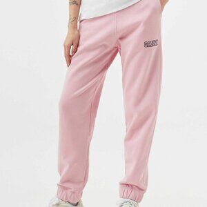Ganni Elasticated Pants Pink Sweatpants